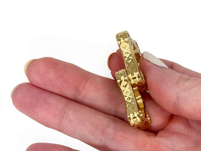 The Micro Dual-Strength Brass Magnetic Slider