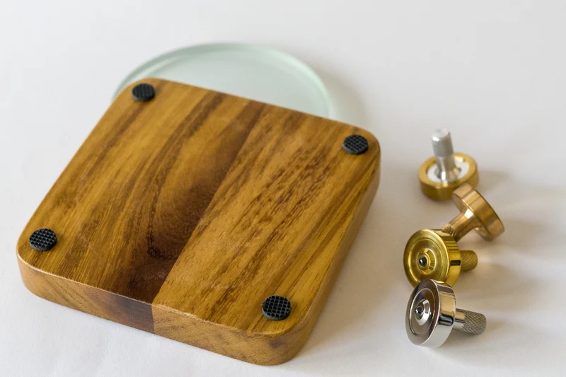 All Four Schulte Tops + Wood Spin Base Gift Pack