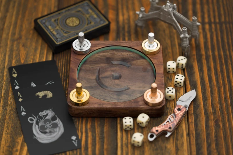 All Four Schulte Tops + Wood Spin Base Gift Pack
