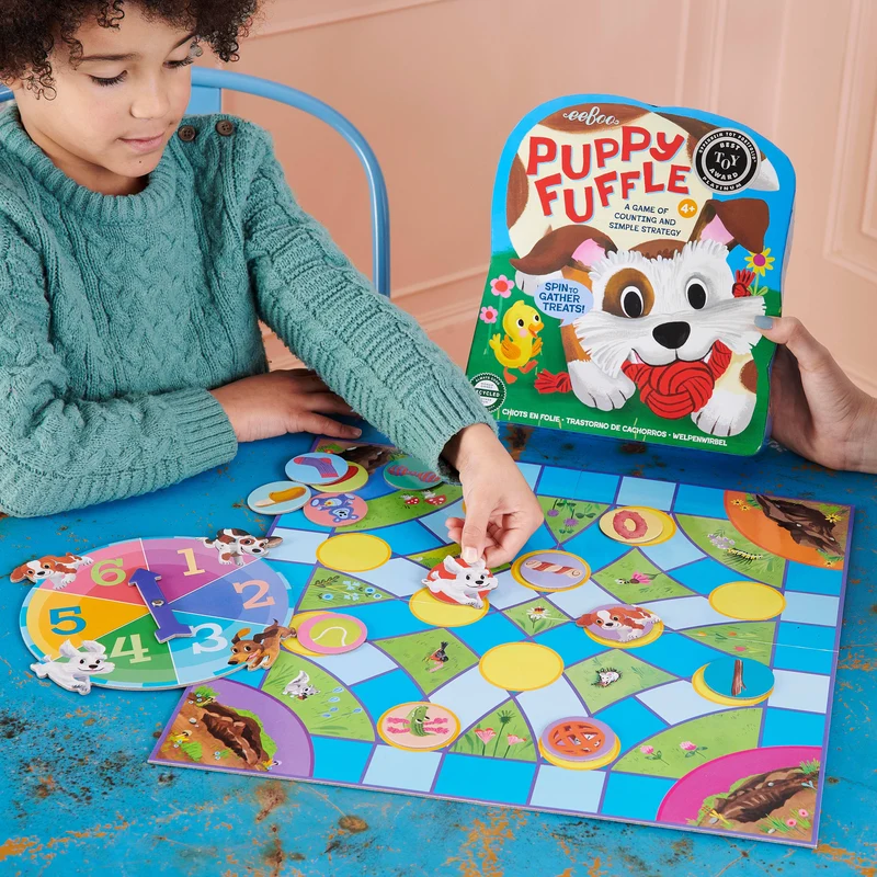 Puppy Fuffle PreK Board Game