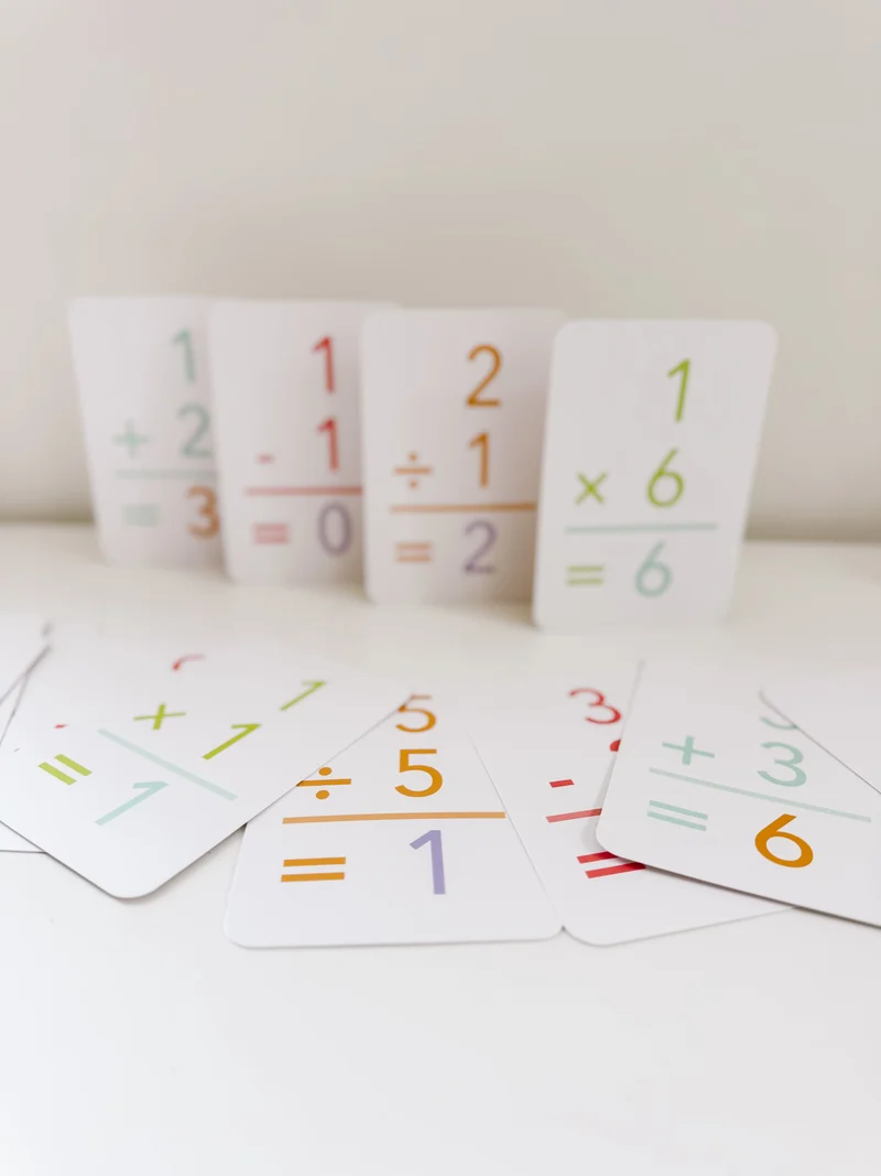 Math Flashcards Bundle