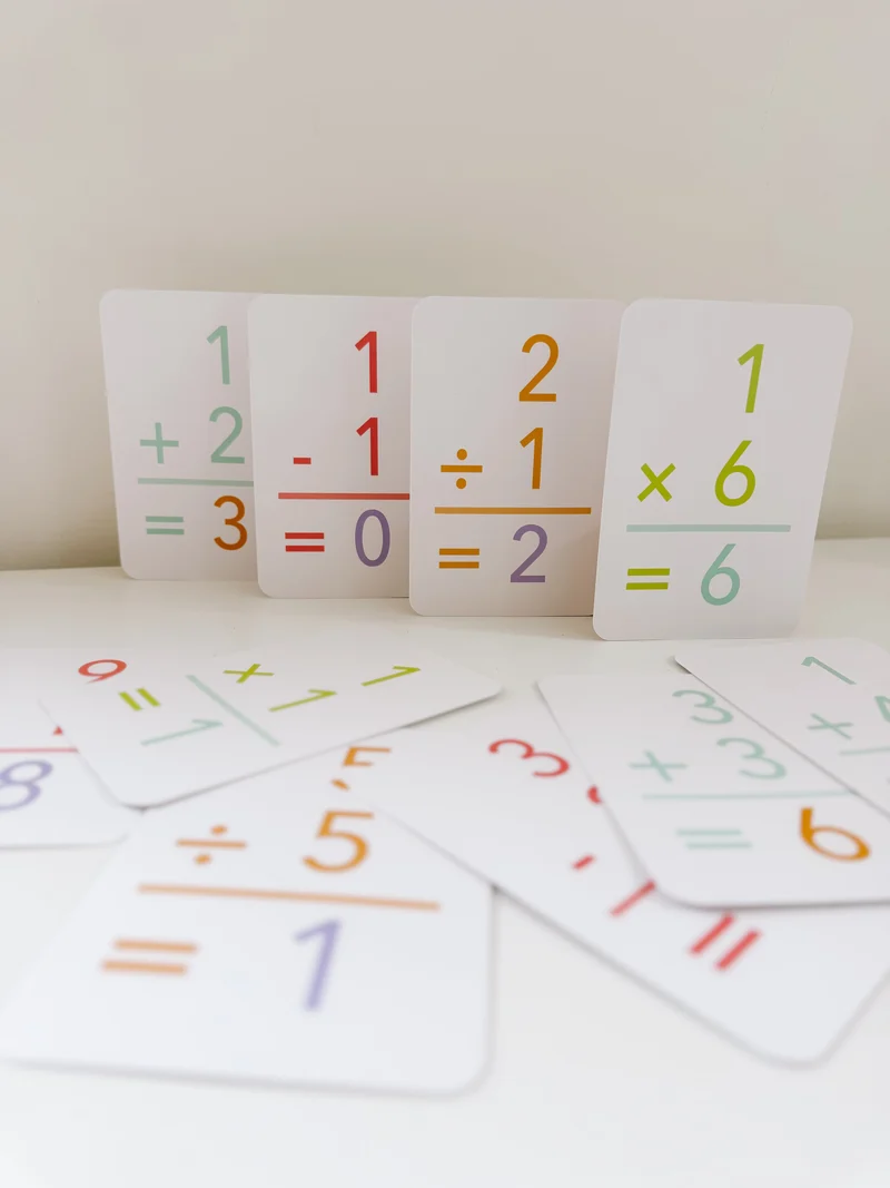 Math Flashcards Bundle