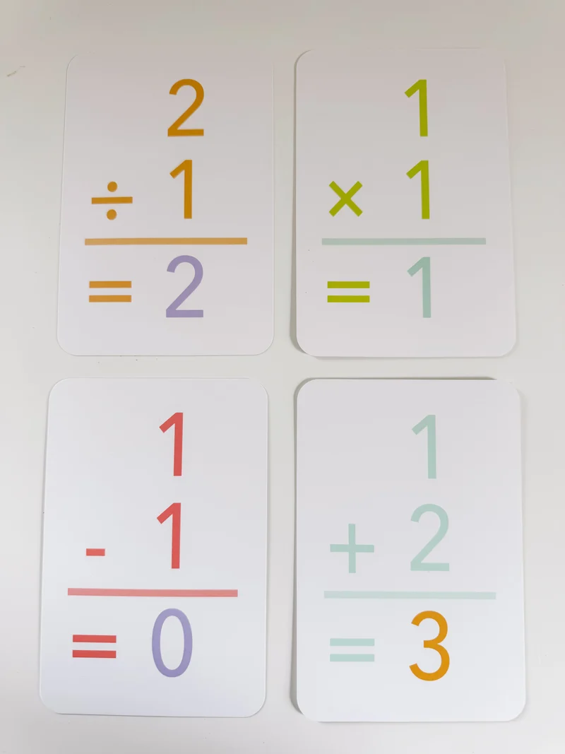Math Flashcards Bundle