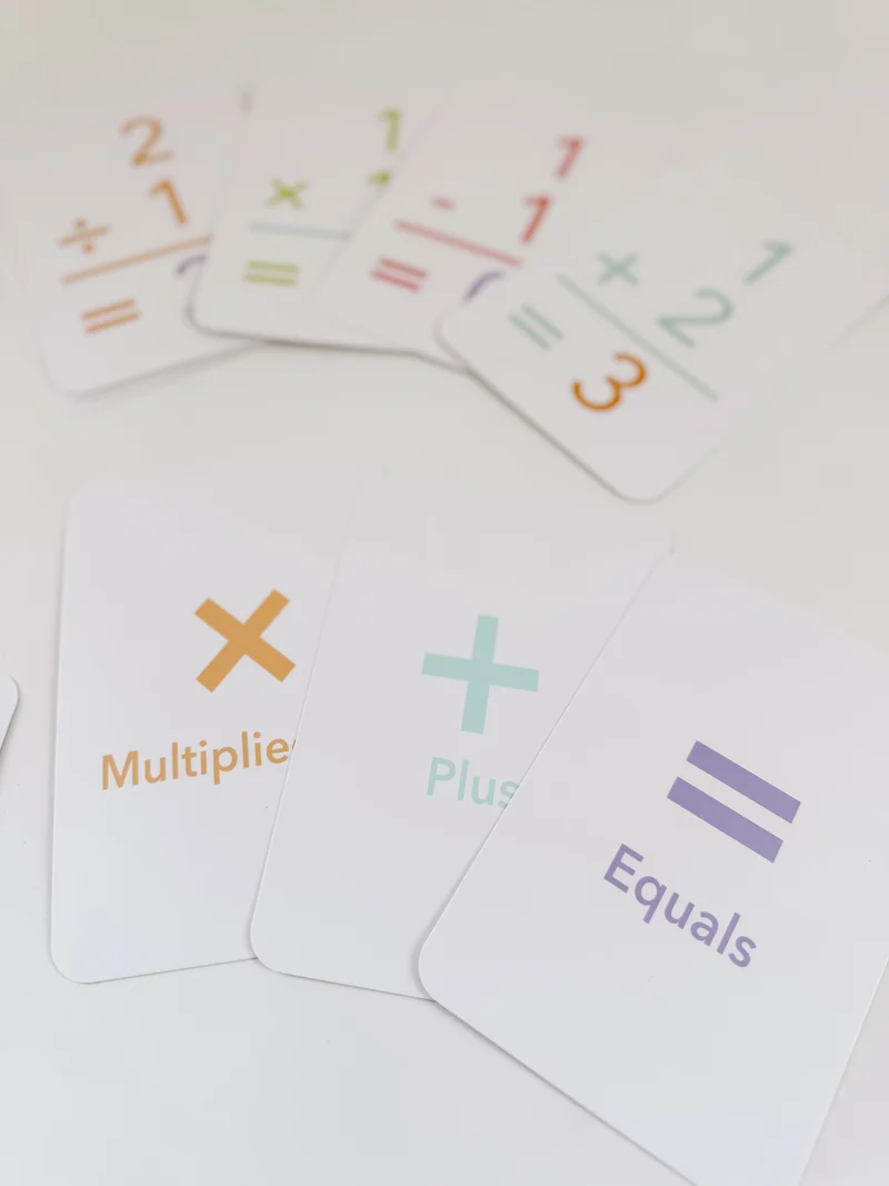 Math Flashcards Bundle