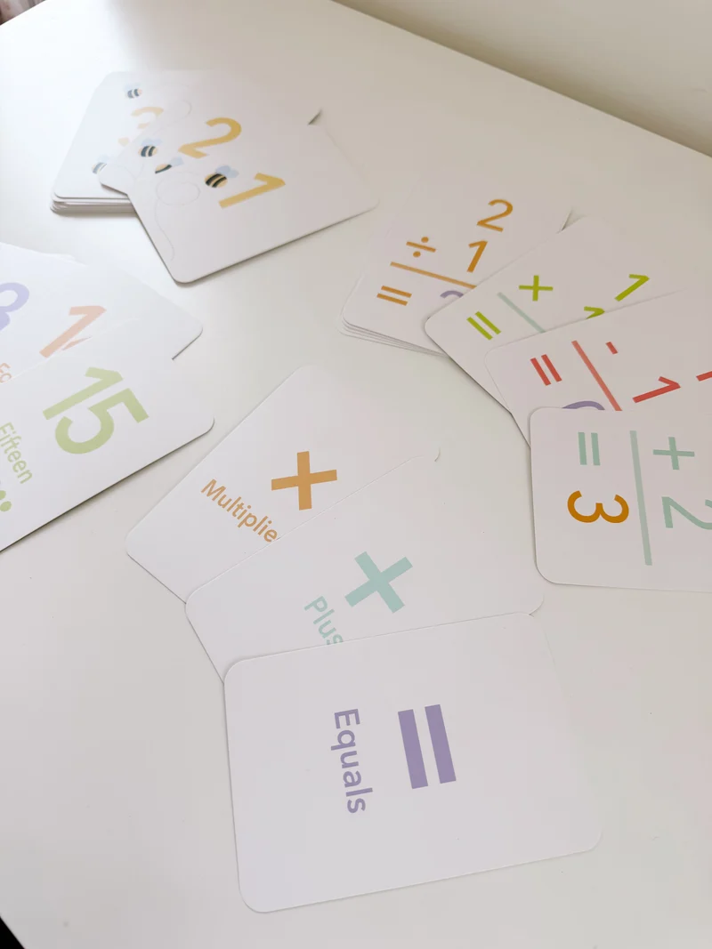 Math Flashcards Bundle