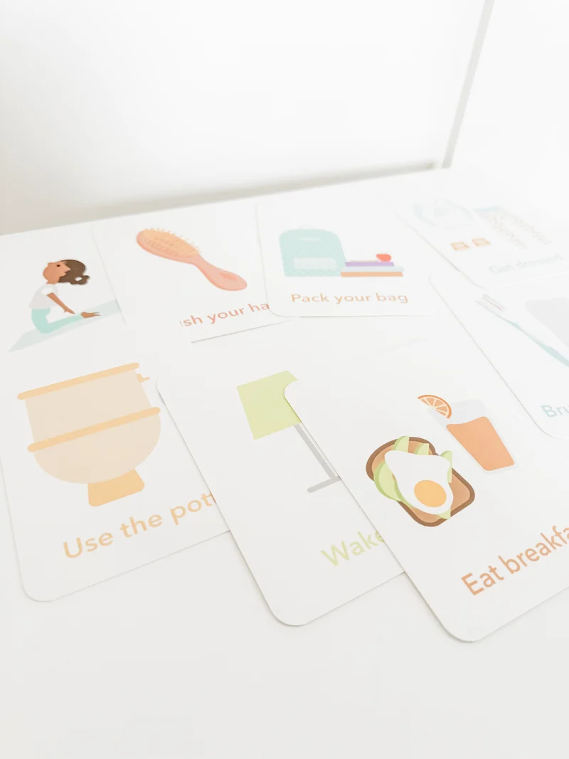 Routines Flashcards Bundle