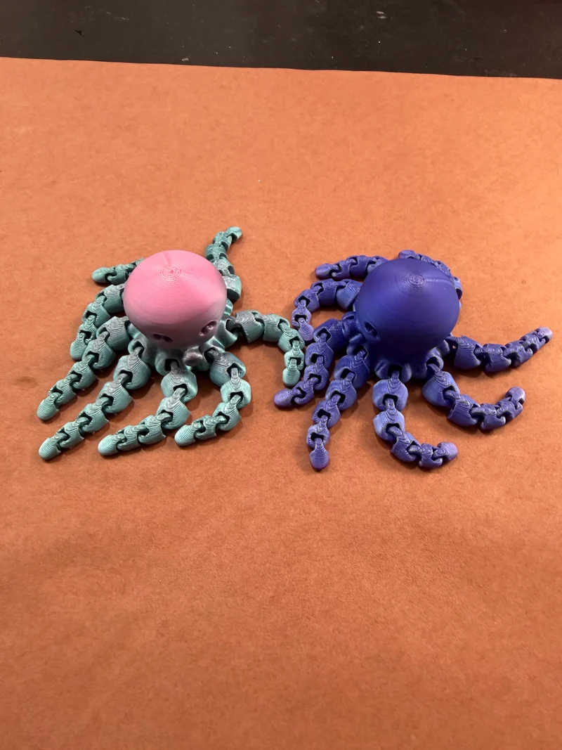3D printed octopus