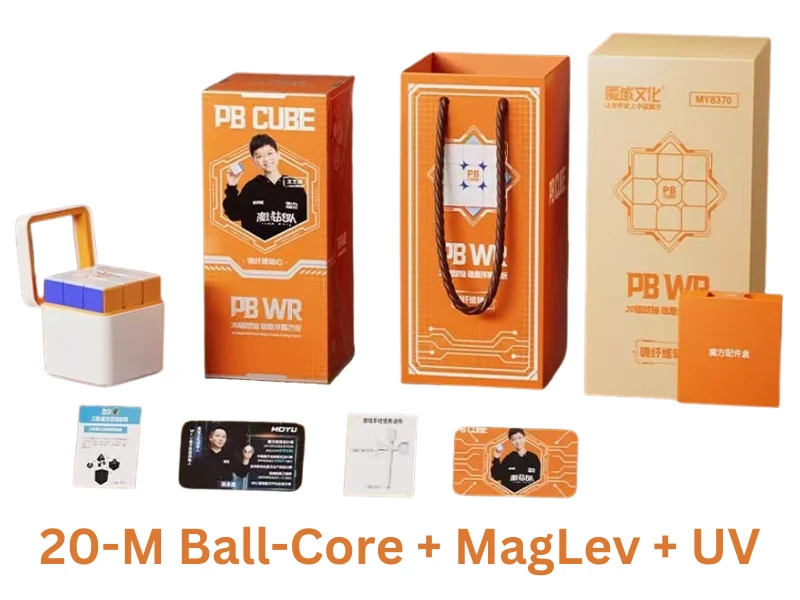 PBCube WR 3x3 (20-Magnet Ball-Core + MagLev + UV)