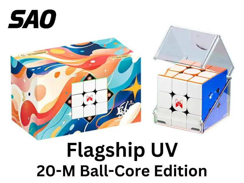 X-Man Tornado V3 3x3 Premium (Flagship UV + 20-M Ball-Core SAOCube SE)