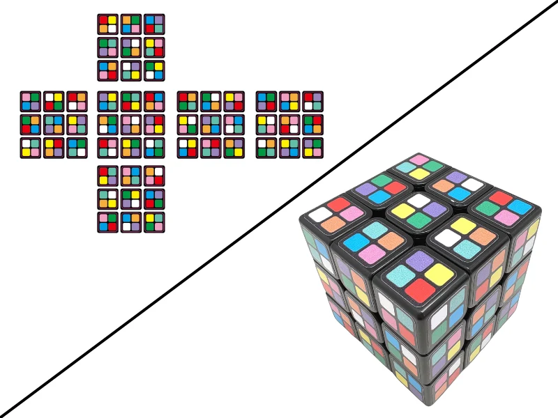 Sudoku Cube 3x3 V7 (Extreme)