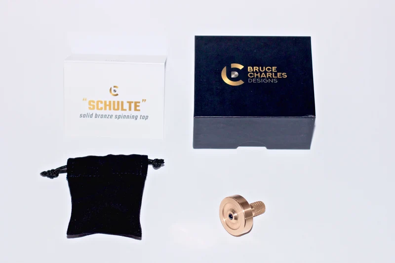 Schulte Bronze Spinning Top