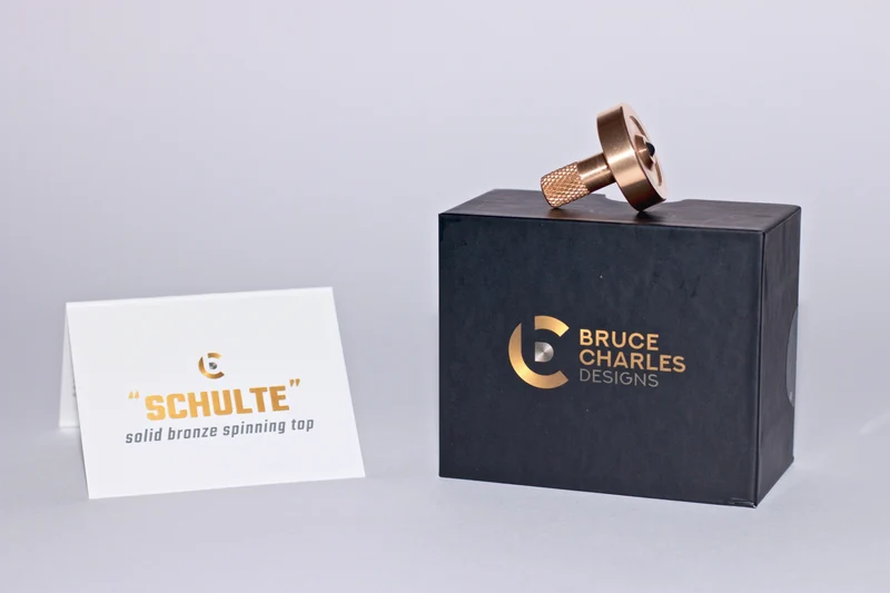 Schulte Bronze Spinning Top