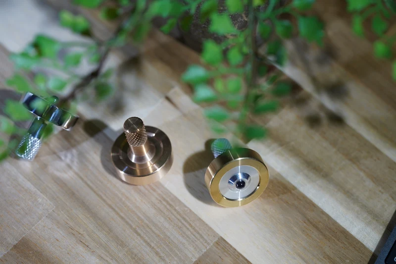 Schulte Bronze Spinning Top