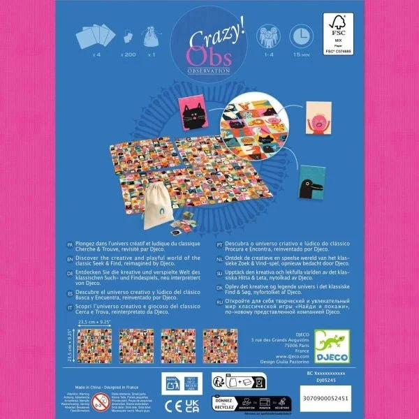Wimmelspiel Photo Box ab 4 Jahren – Djeco