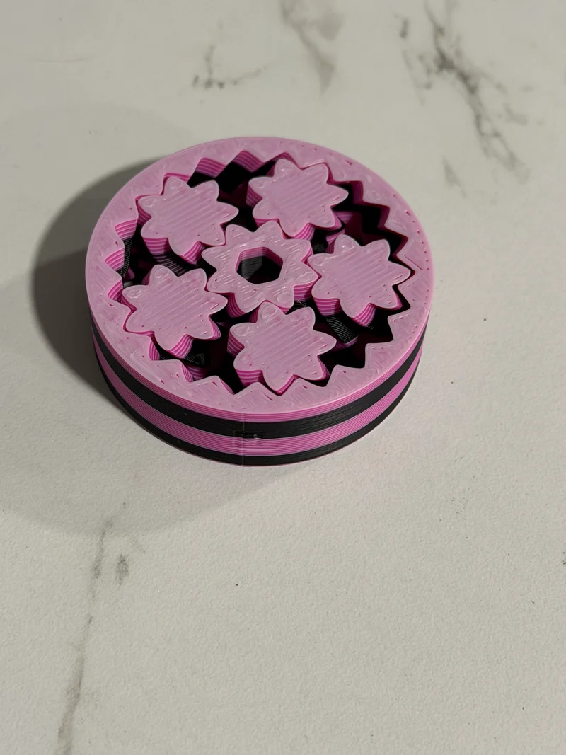3D printed fidget spinner