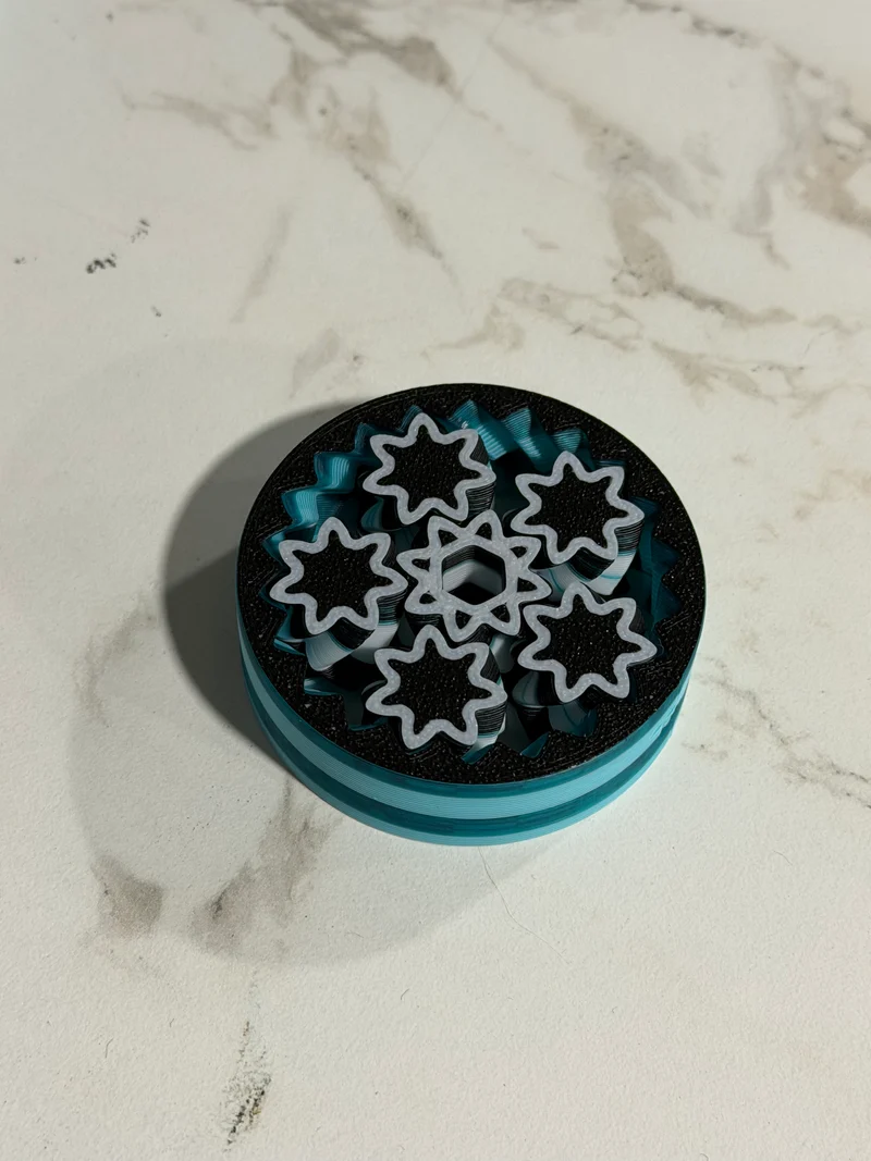 3D printed fidget spinner