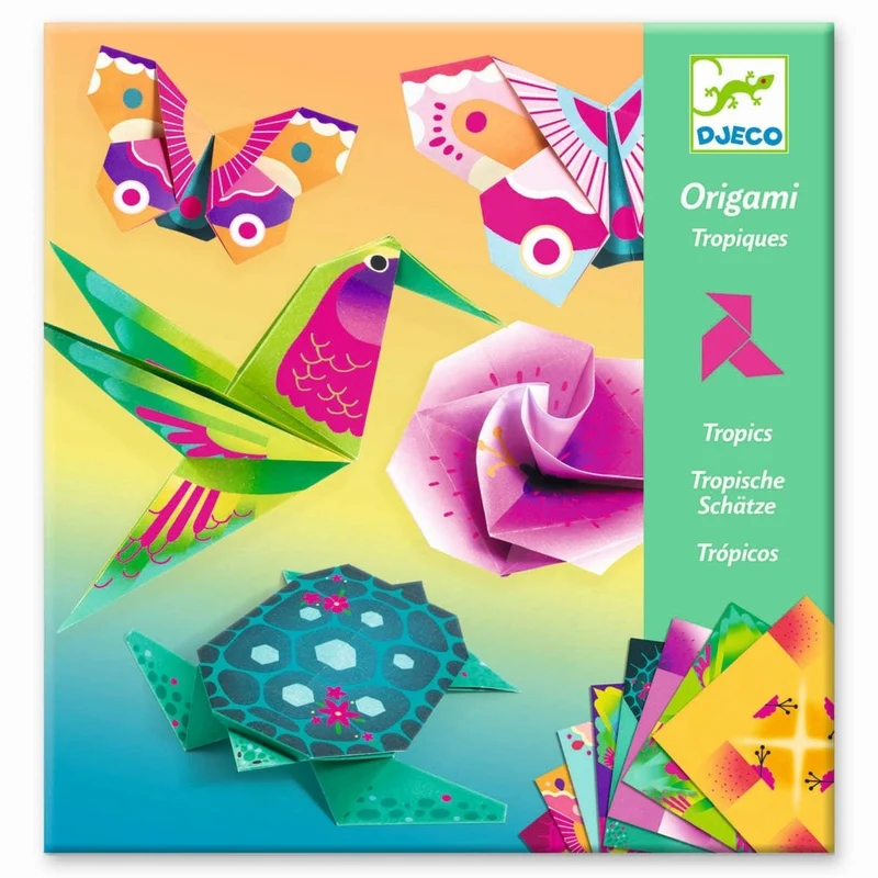 Djeco Origami – Tropische Schätze