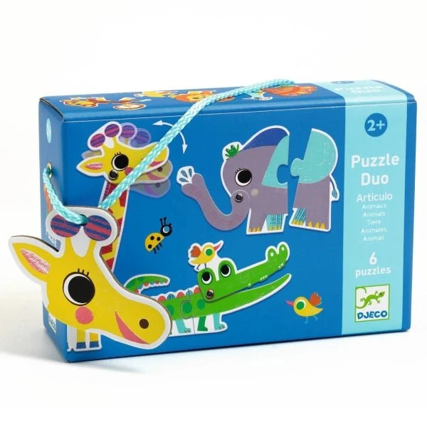 Puzzle Duo Articulo Animo – Djeco