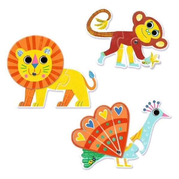 Puzzle Duo Articulo Animo – Djeco