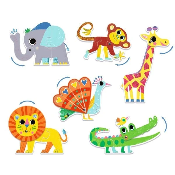 Puzzle Duo Articulo Animo – Djeco