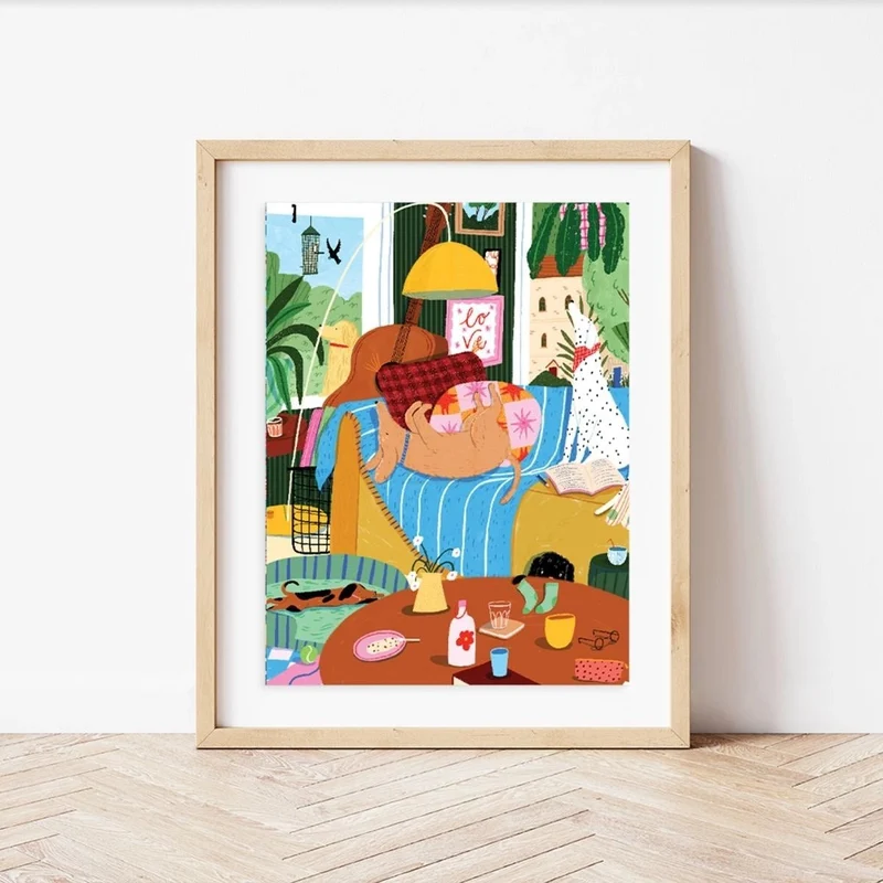 Malen nach Zahlen – Zu Hause (La Petite Épicerie)