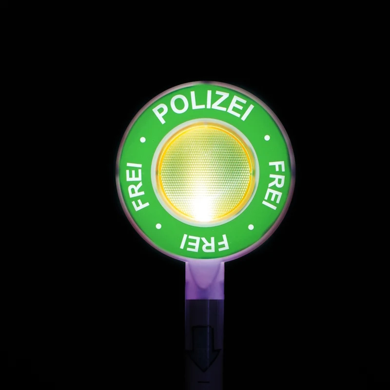Spielzeug Polizeikelle für Kinder mit Licht Polizei Spiel