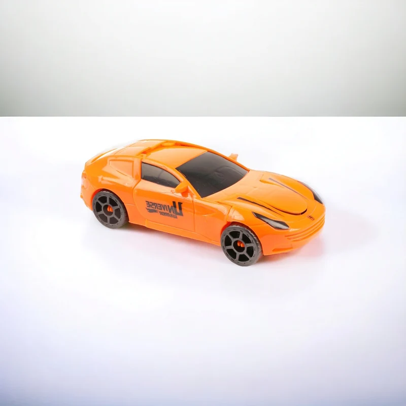 Spielzeugauto und Roboter 2in1 im 3er-Set