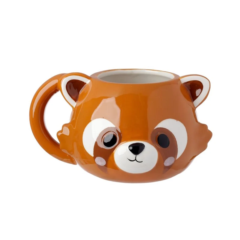 Kindertasse Roter Panda Kaffeebecher Tasse aus Keramik