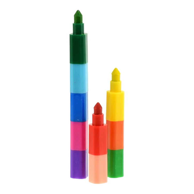 Wachsmalkreide Ölkreide im 2er Set mit je 10 unterschiedlichen Farben