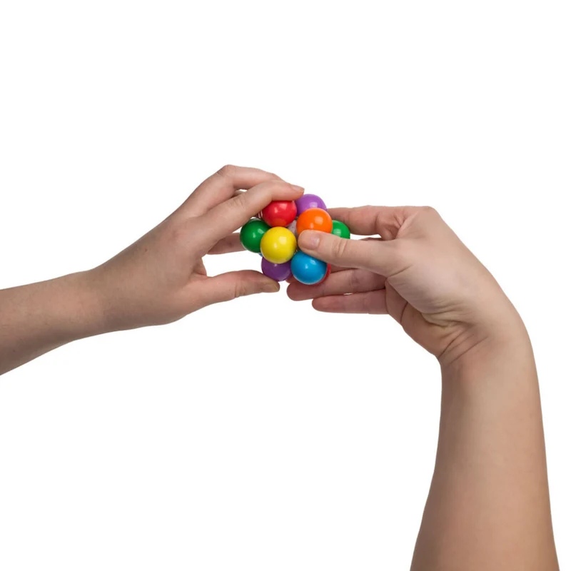Atom Stressball in bunten Farben
