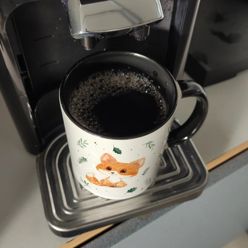 Baby Fuchs im Aquarellstil Kaffeebecher