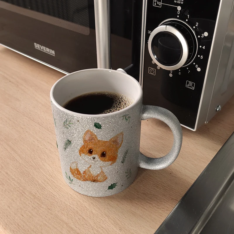 Baby Fuchs im Aquarellstil Kaffeebecher