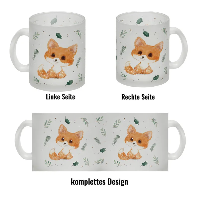 Baby Fuchs im Aquarellstil Kaffeebecher