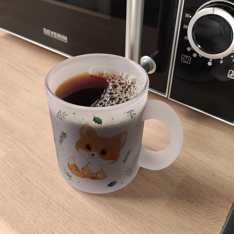 Baby Fuchs im Aquarellstil Kaffeebecher