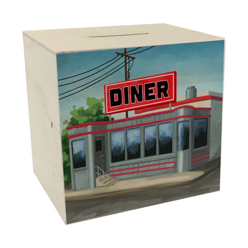American Diner Restaurant Spardose