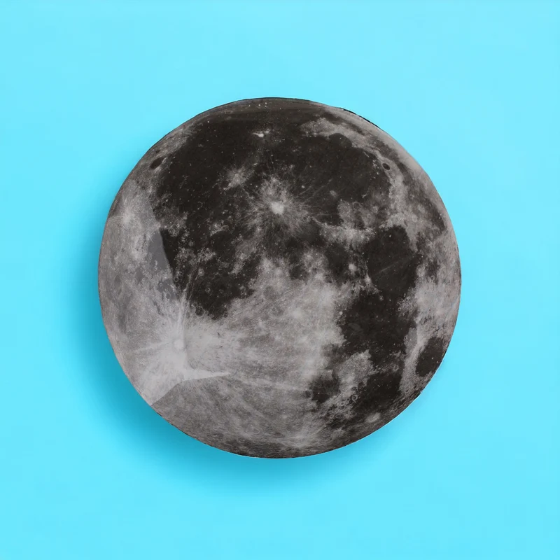 Leuchtsticker Mond Wandsticker Glow in the Dark Leuchtaufkleber