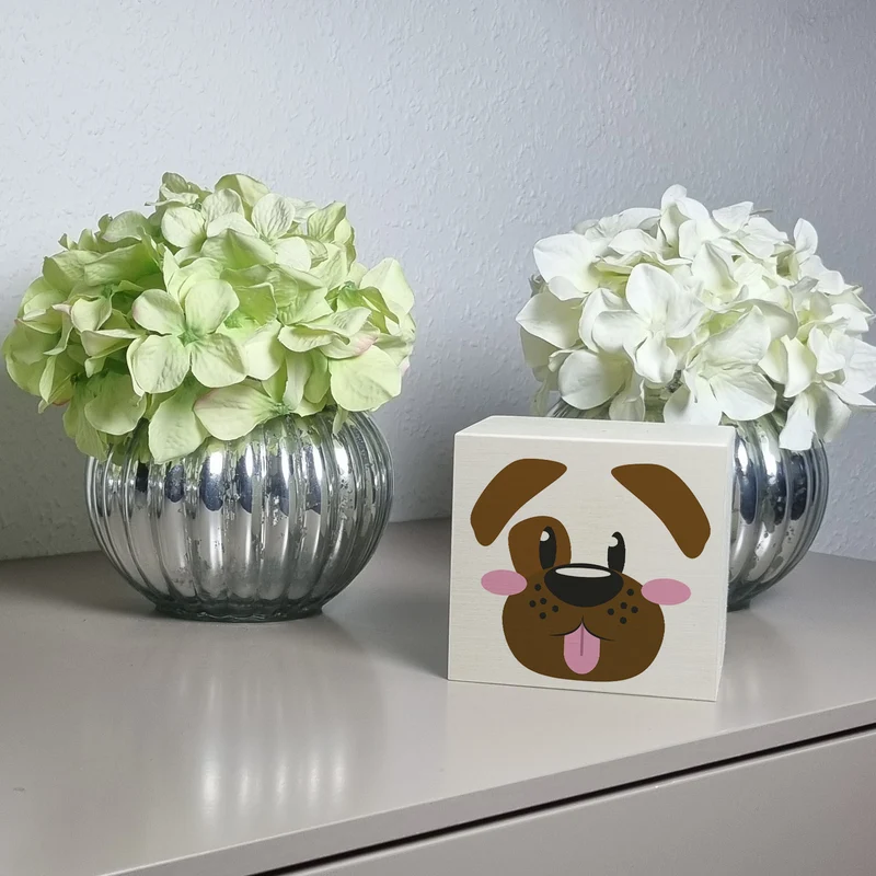 Spardose aus Keramik mit niedlichem Hunde-Gesicht - für kleine Kinder