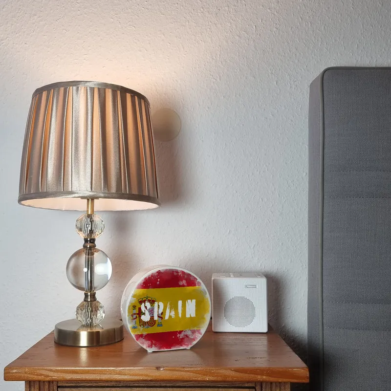 Spardose mit Spanien-Flagge im Used Look - Sparschwein für Urlauber