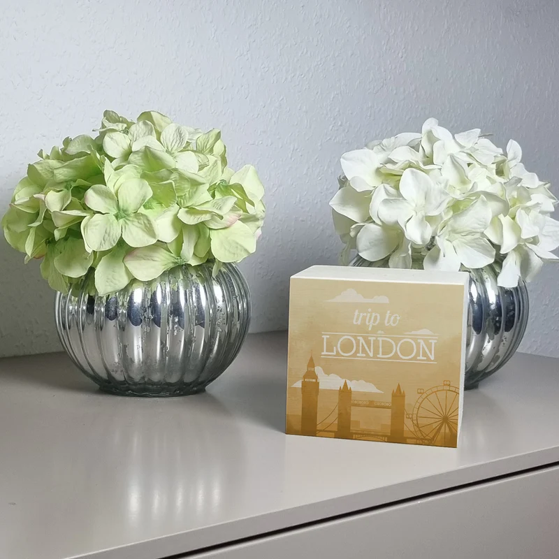 Spardose mit schönem Motiv und Text - Trip to London