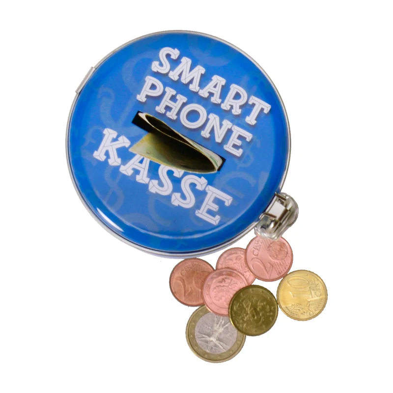 Strafe für Smartphone-Sucht Spardose
