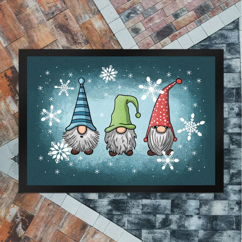 Weihnachts-Wichtel Fußmatte