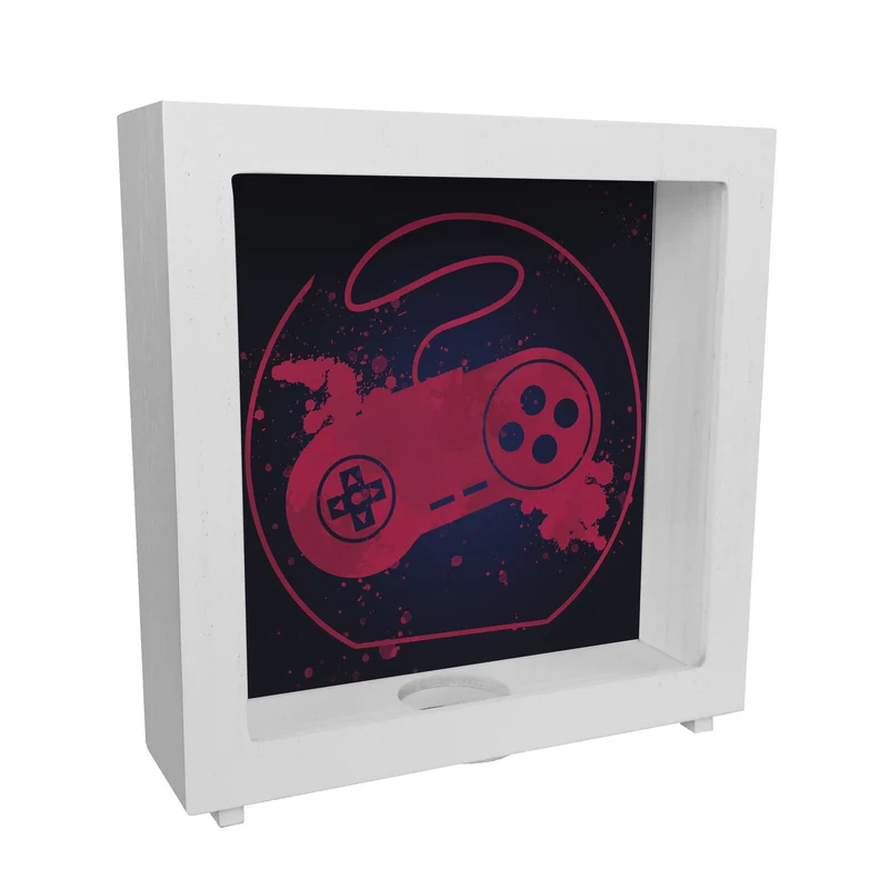 Spardose mit Retrocontroller für Videospieler