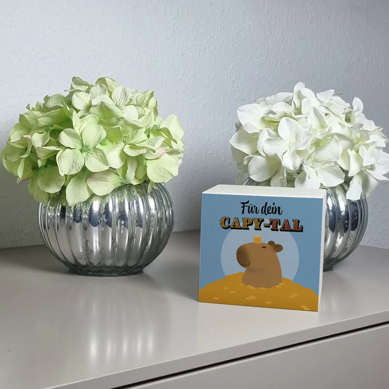 Für dein Capy-tal Spardose mit süßem Capybara