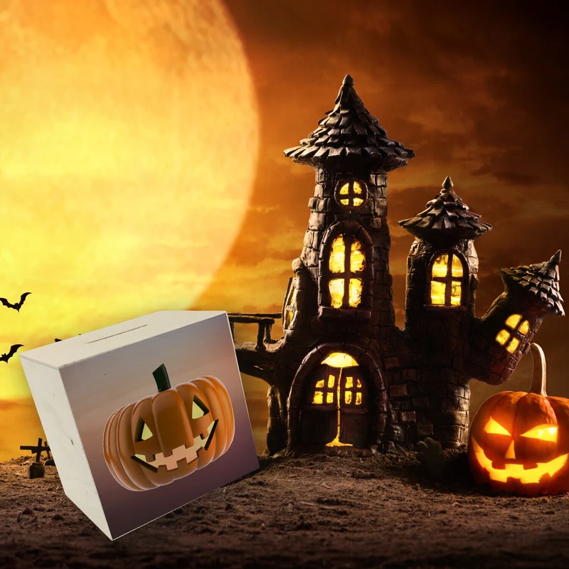 Halloween Kürbis Spardose
