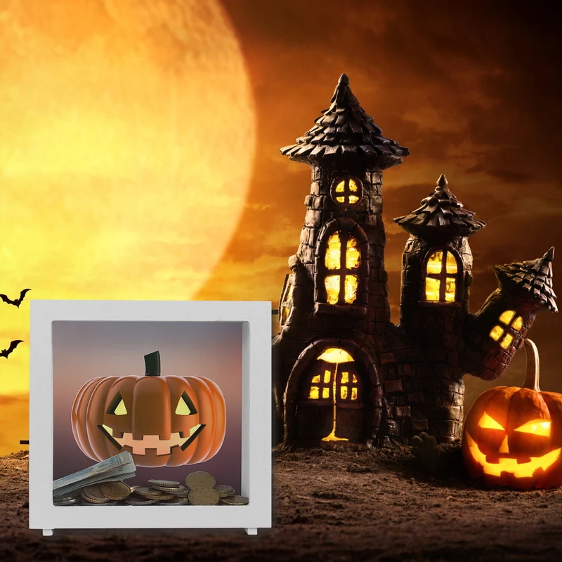 Halloween Kürbis Spardose