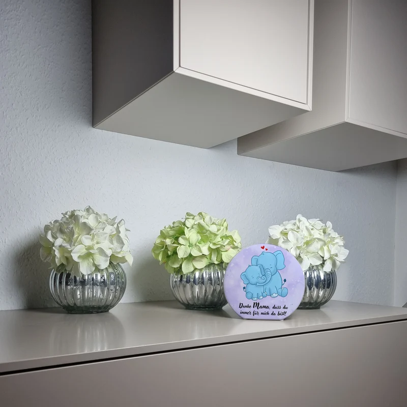 Danke Mama, dass du für mich da bist Spardose mit Elefant