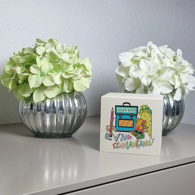 Alles Gute zum Schulanfang Spardose