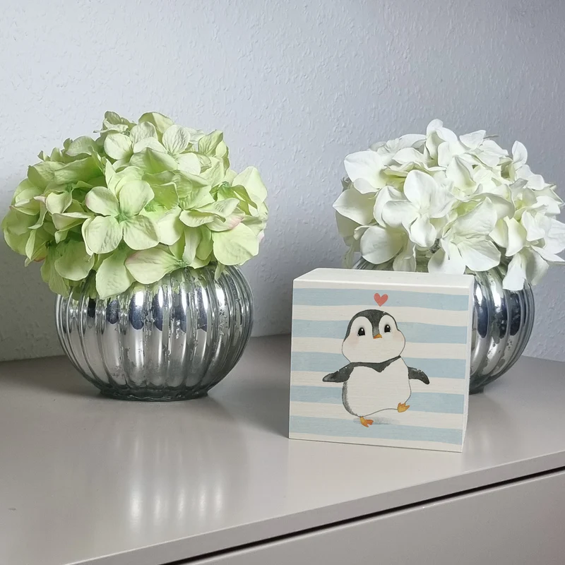 Pinguin im Aquarell-Stil Spardose