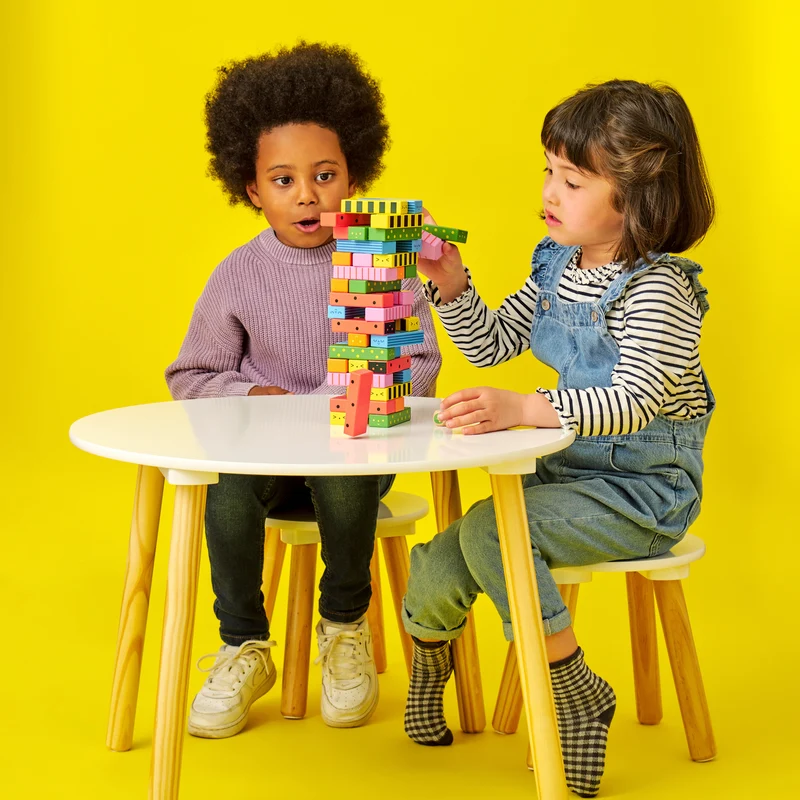 Stack a Bug Balance Spiel mit Würfel