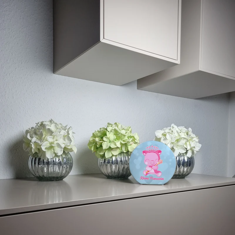 Kleine Prinzessin Spardose mit niedlichem Schweinchen
